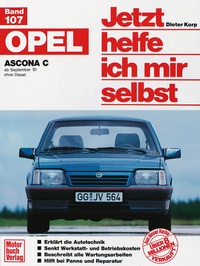 Opel Ascona C  - ab September '81 ohne Diesel // Reprint der 4. Auflage 1991