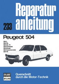 Peugeot 504, 504 L, 504 GL, 504 GL-TL, 504 F