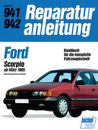 Ford Scorpio    ab März 1988 - Sechszylindermodelle  //  Reprint der 9. Auflage 1988