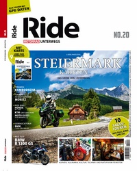 RIDE - Motorrad unterwegs, No. 20 - Steiermark/Kärnten