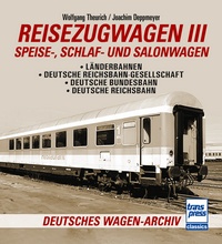 Reisezugwagen 3 - Speise-, Schlaf- und Salonwagen - Deutsche Bundesbahn - Deutsche Reichsbahn